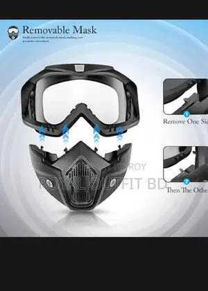 Safety Goggles Mask for Biker Wind Dust Protective Helmet Face