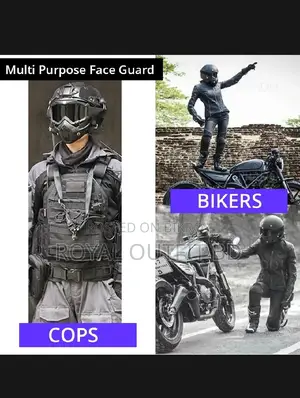 Safety Goggles Mask for Biker Wind Dust Protective Helmet Face