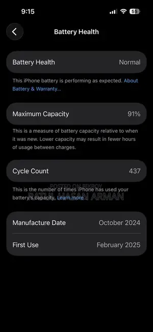 Apple iPhone 16 256GB (Used)