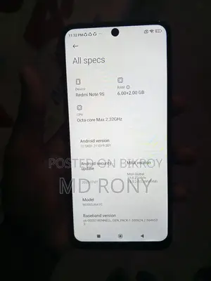 Xiaomi Redmi Note 9 (Used)