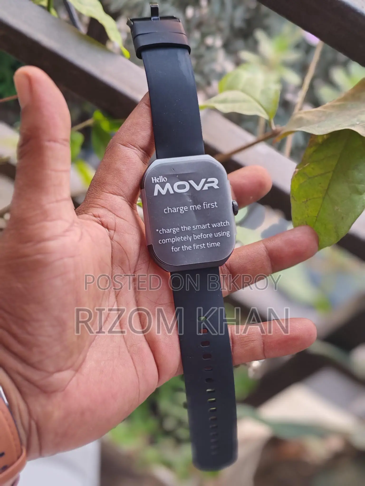 movr Curve Smartwatch | 2.1" Amoled Display Brand New Condition