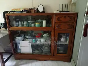 Teak wood showcase for sale