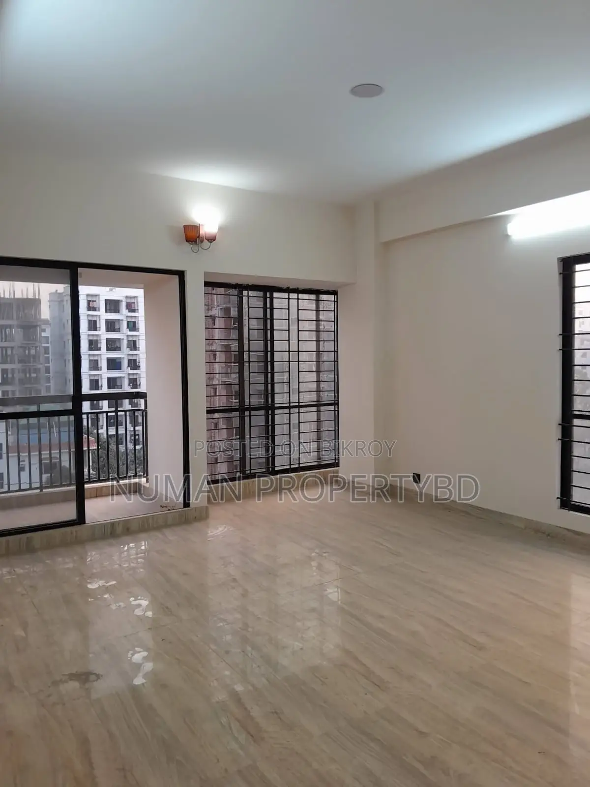 2300 sq ft 4 bedroom new luxury semi-furnished flat for rent