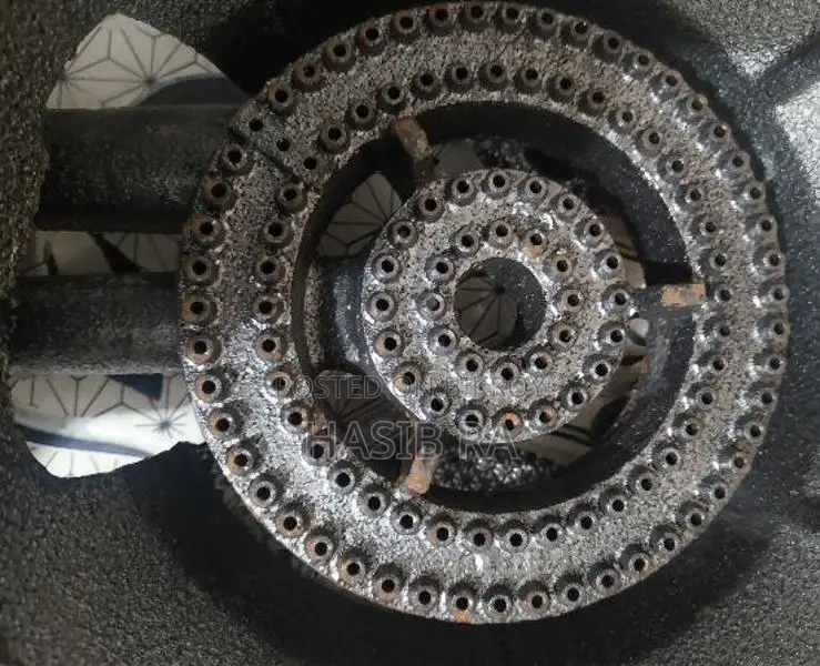Single-burner cast iron gas stove