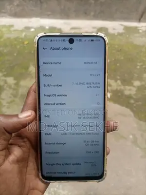 Honor X8 . (Used)