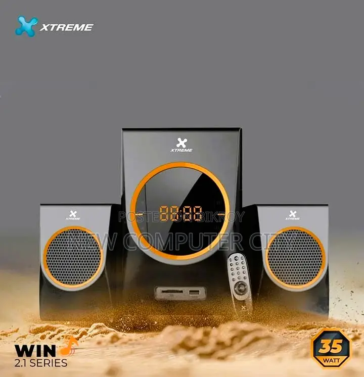 XTREME Win 2.1 BT Multimedia Speaker