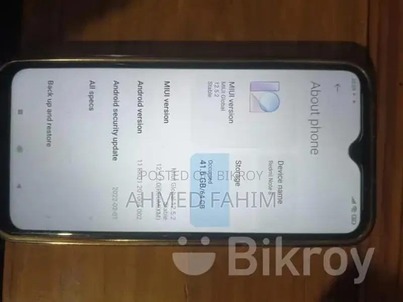 Xiaomi Redmi Note 8, (Used)