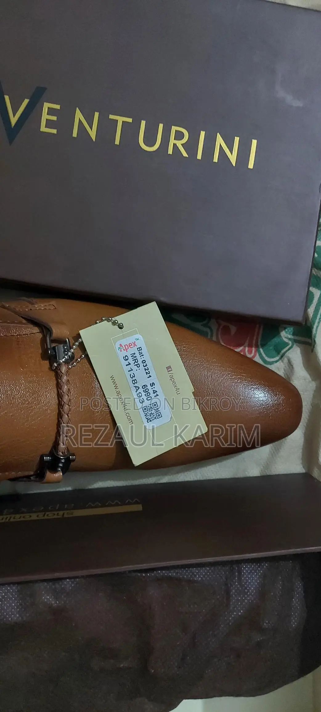 Apex Venturini Shoes Full Box New