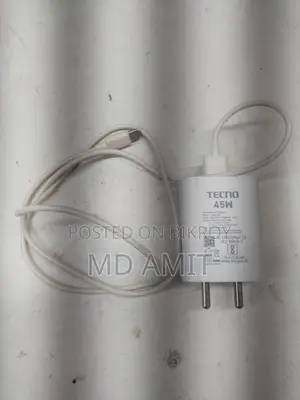 চার্জার ৪৫ ওয়াট একেবারে নতুনের মত