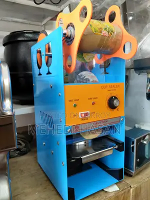 Juice & Coffee Cup Sealing Machine