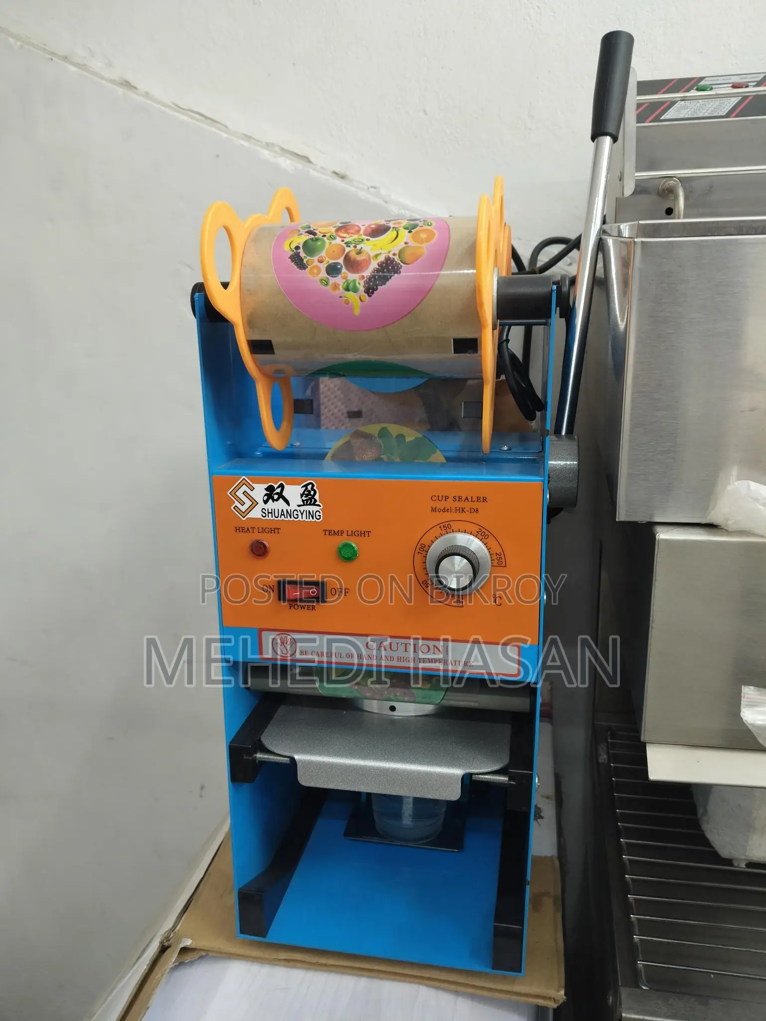 Juice & Coffee Cup Sealing Machine