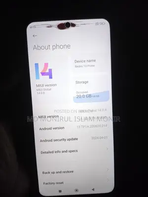 Xiaomi Redmi . (Used)