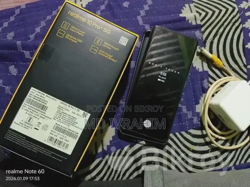 Realme 10 Pro Plus ৬/১২৮ (Used)