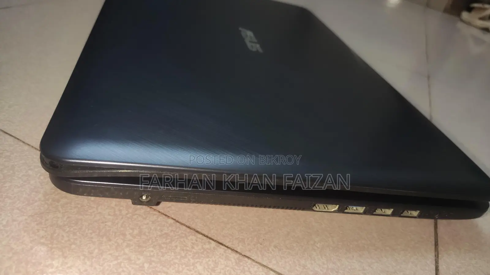 Asus X543MA i3 7Gen 4GB Ram 1TB size 15.5"