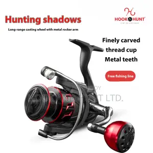 Red Hunter All Metal Spinning Reel 1000–7000