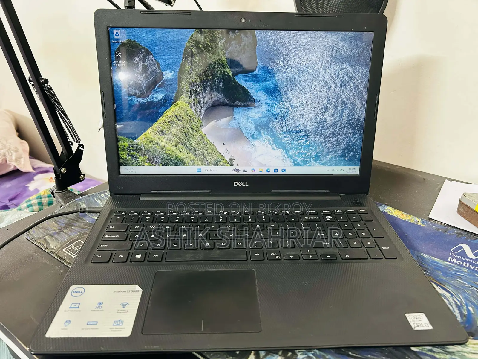 Dell Inspiron 15 3000 (10th Gen Core i3) - 12GB RAM USA Variant Laptop