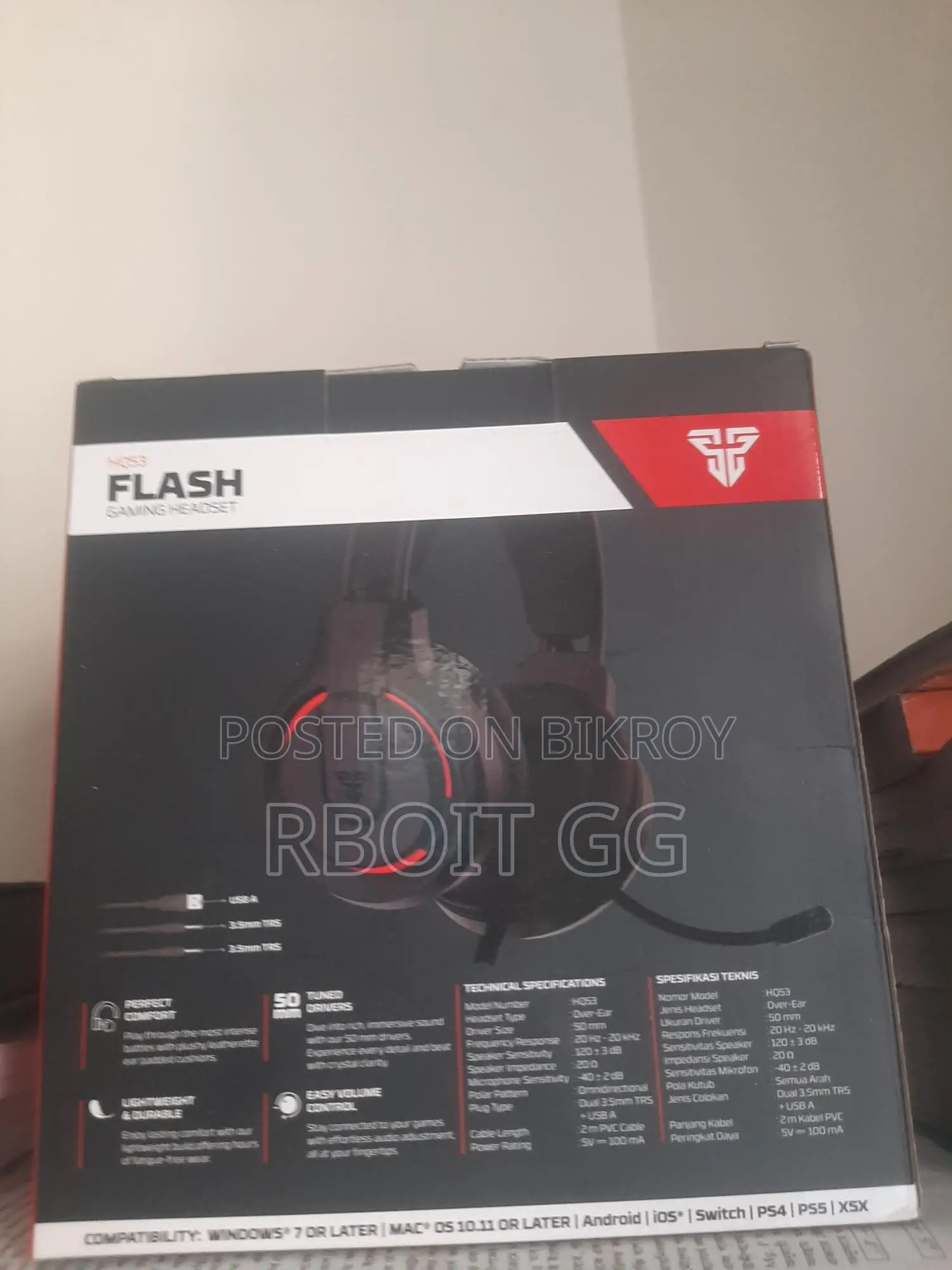 Fantech Hq53 Flash