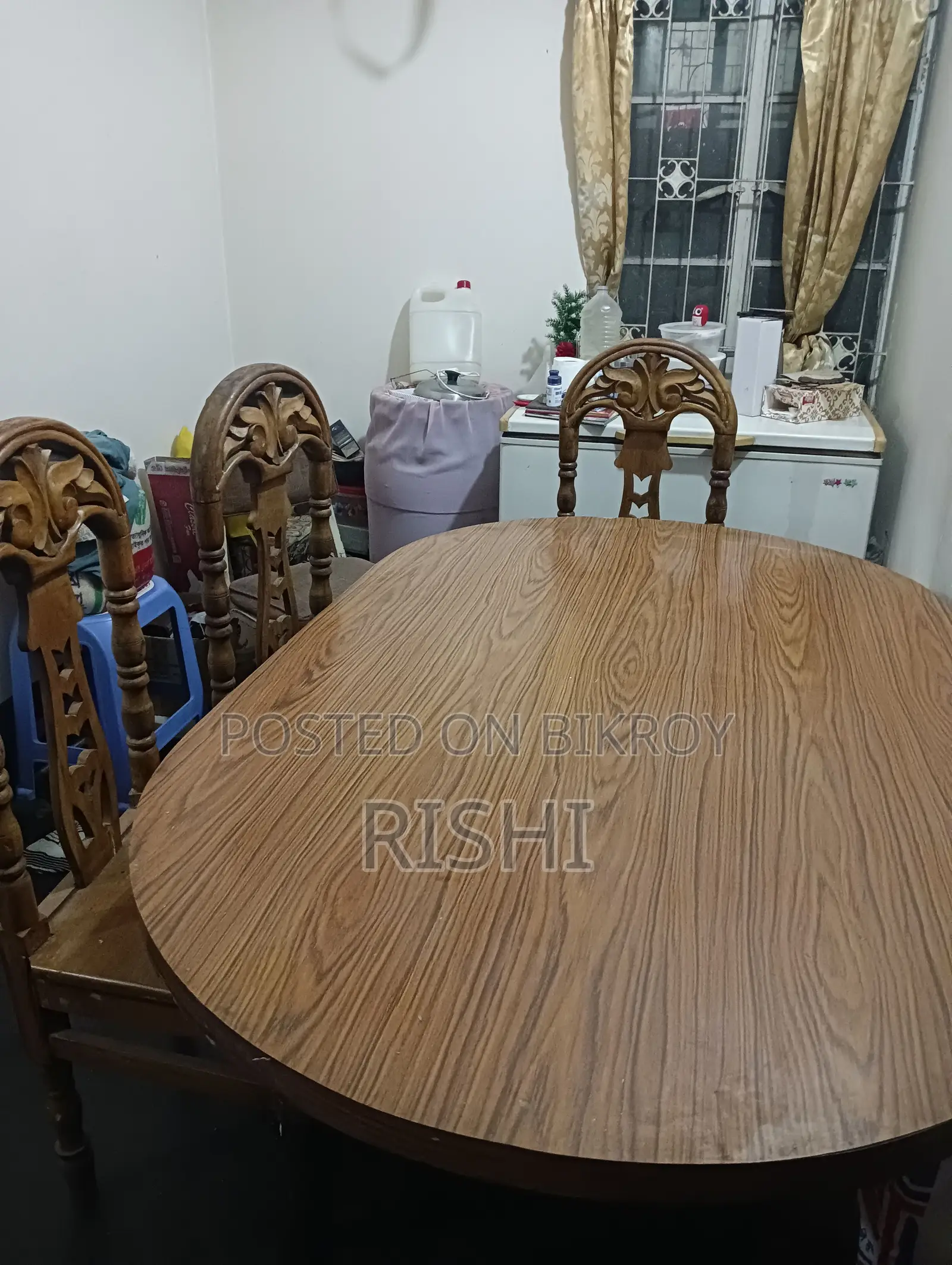 Dining Table + 6 Chairs (Segun Wood)