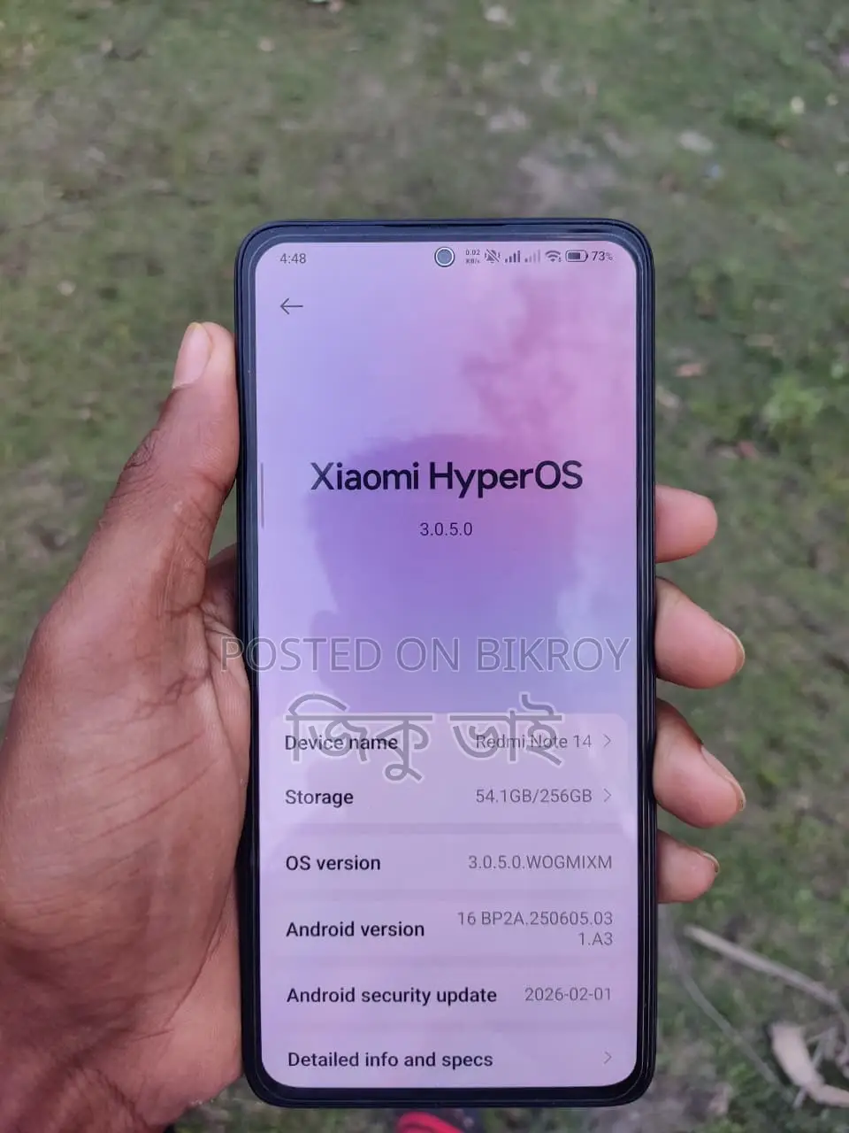 Xiaomi Redmi Note 14 8-256 (Used)