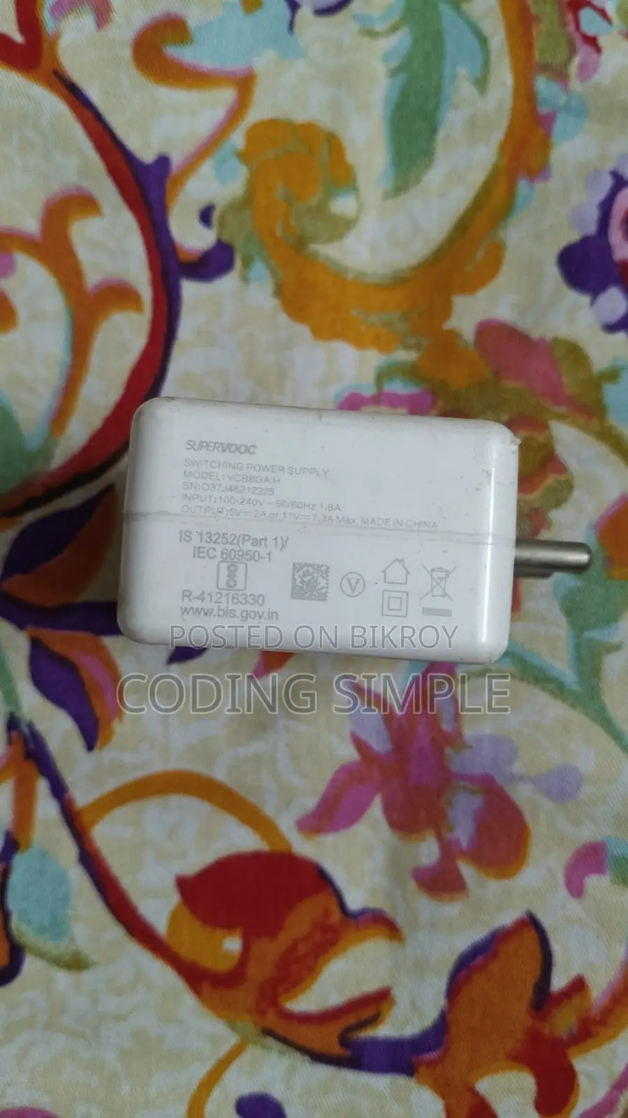 OnePlus 80watt Original Charger