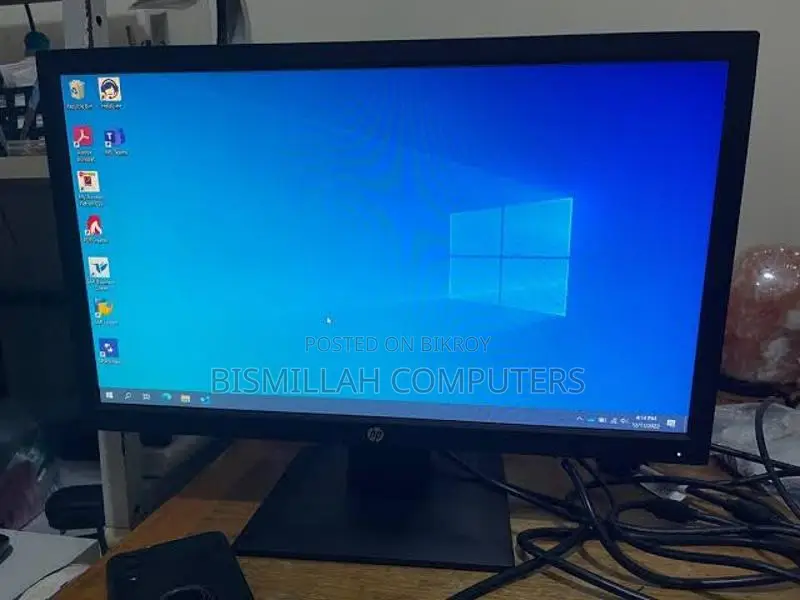 HP 18.5" LED Monitor Full Fresh – Clear Display, HDMI+VGA Support
