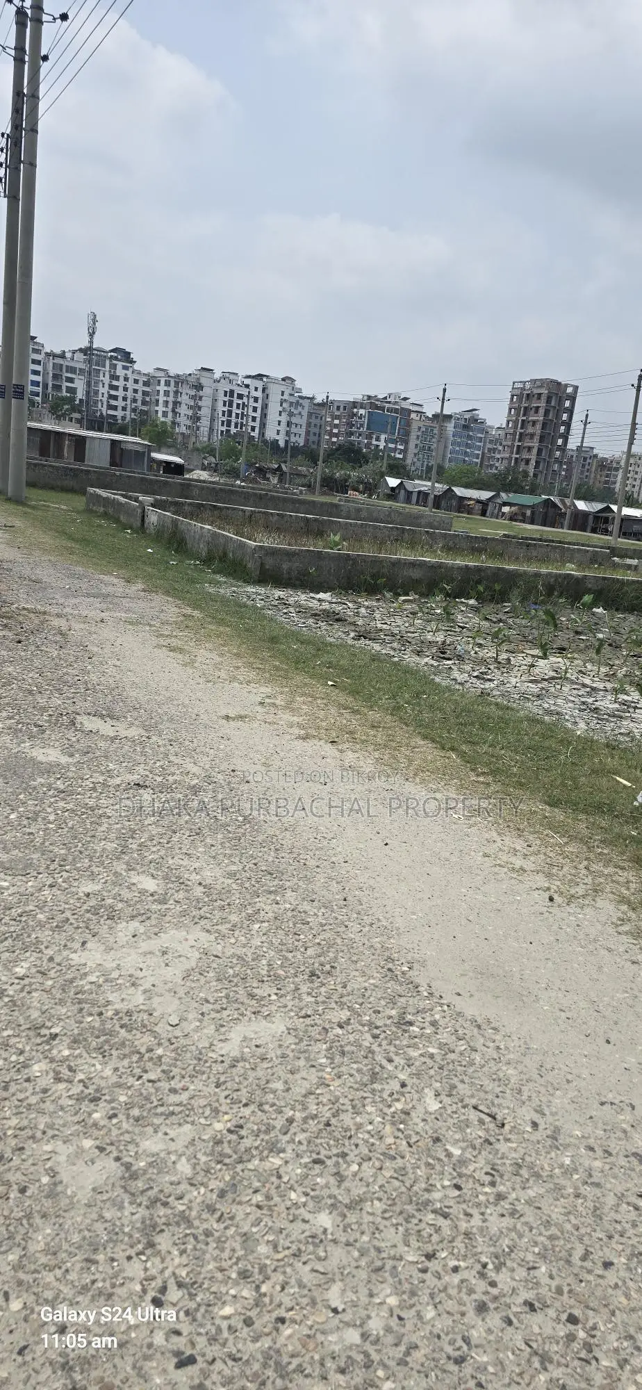 South-facing plot for sale in Uttara Sector-17, Block-A