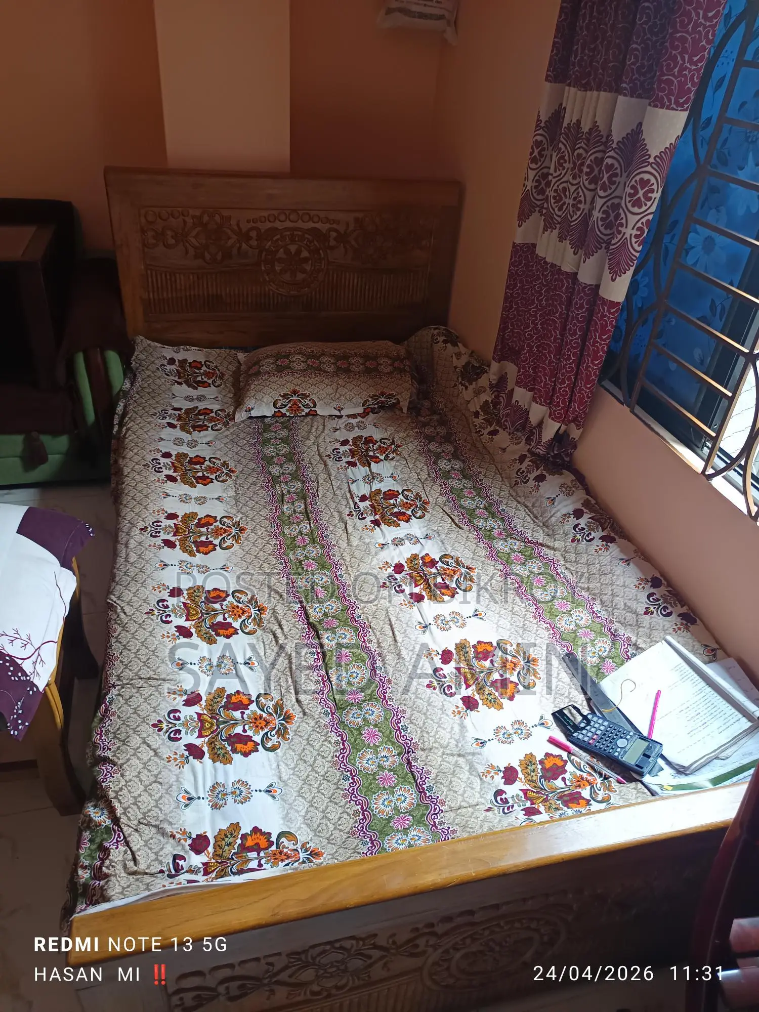 Single Bed '4'-"7"