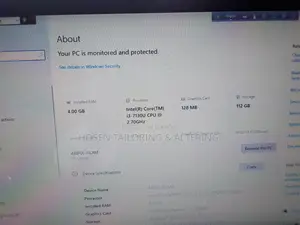 HP laptop i3 7th