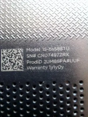 HP laptop i3 7th
