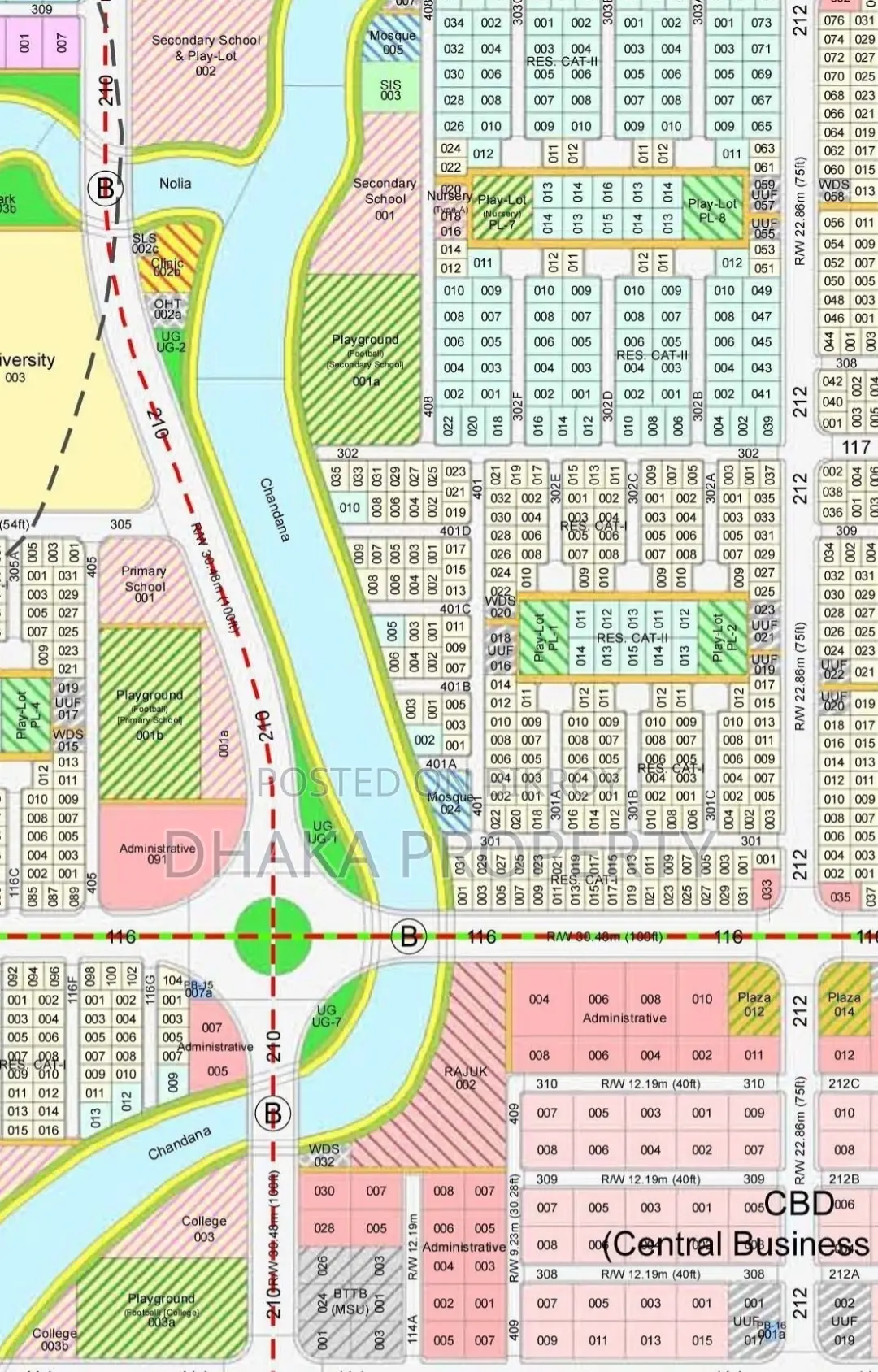 Close to Lake 3 Katha North Sector -23