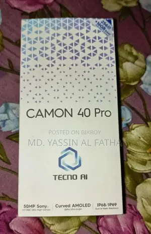 Tecno Cemon 40 Pro . (Used)