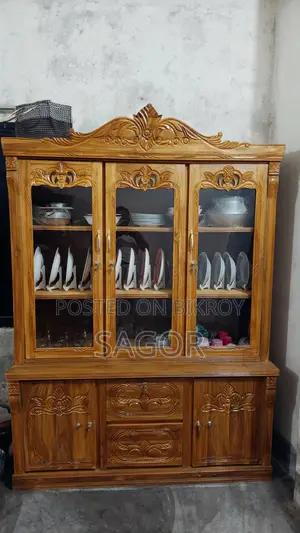 চিটাগং সেগুন কাঠের সোকেস