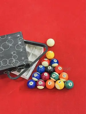 পুল বল ফুল সেট র‍্যাকিং ফ্রেম সহ (একেবারে নতুন)