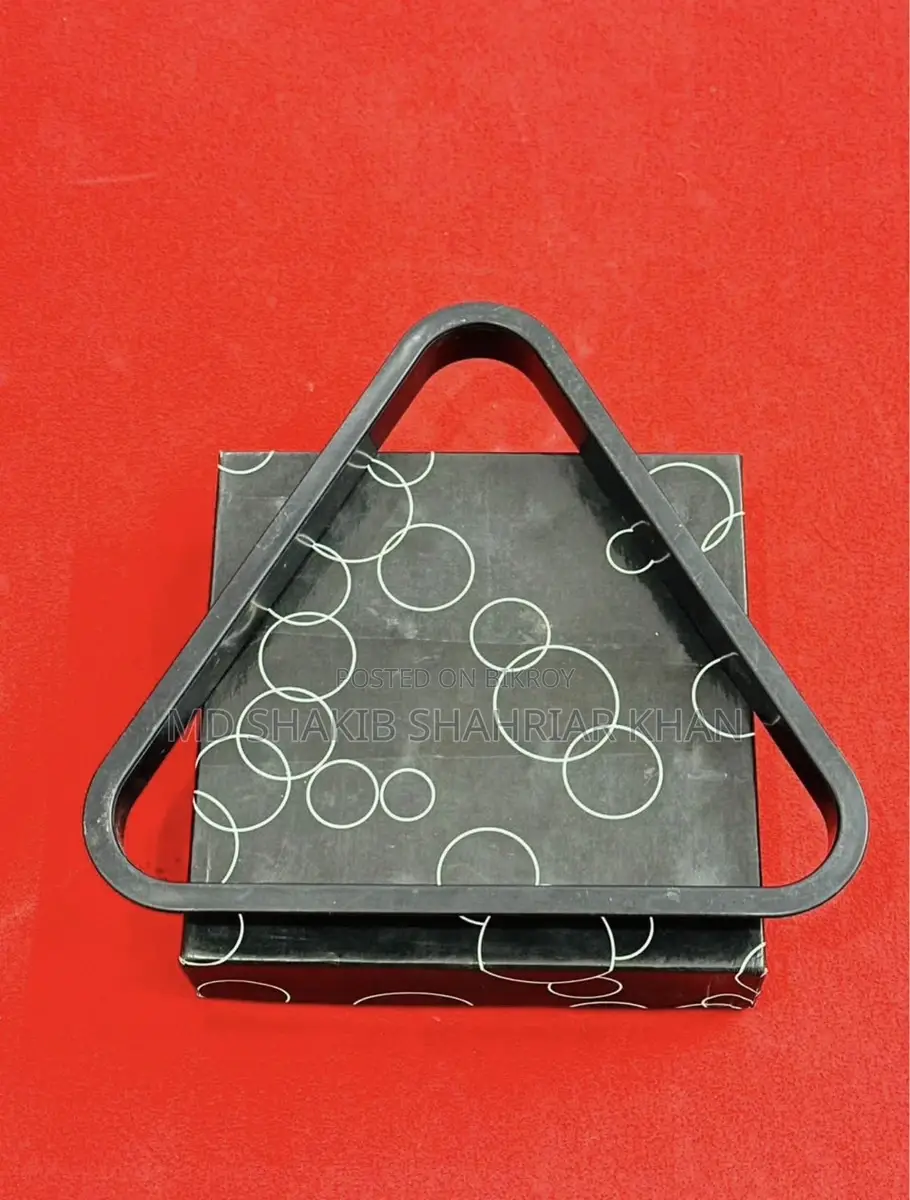 Pool Ball Full Set With Racking Frame ( Brand New)