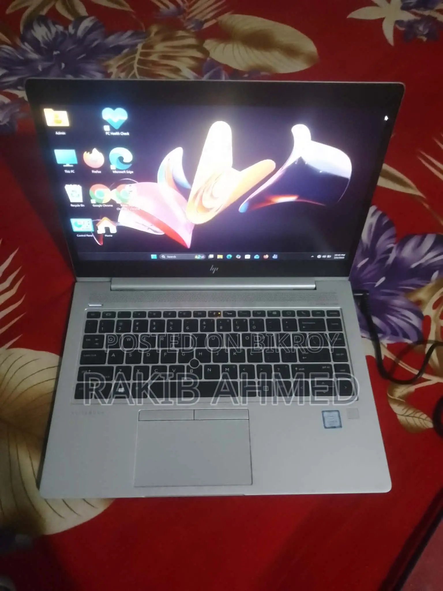 Hp, Elitebook ram 8gb, processor core i5, Hdd: ssd