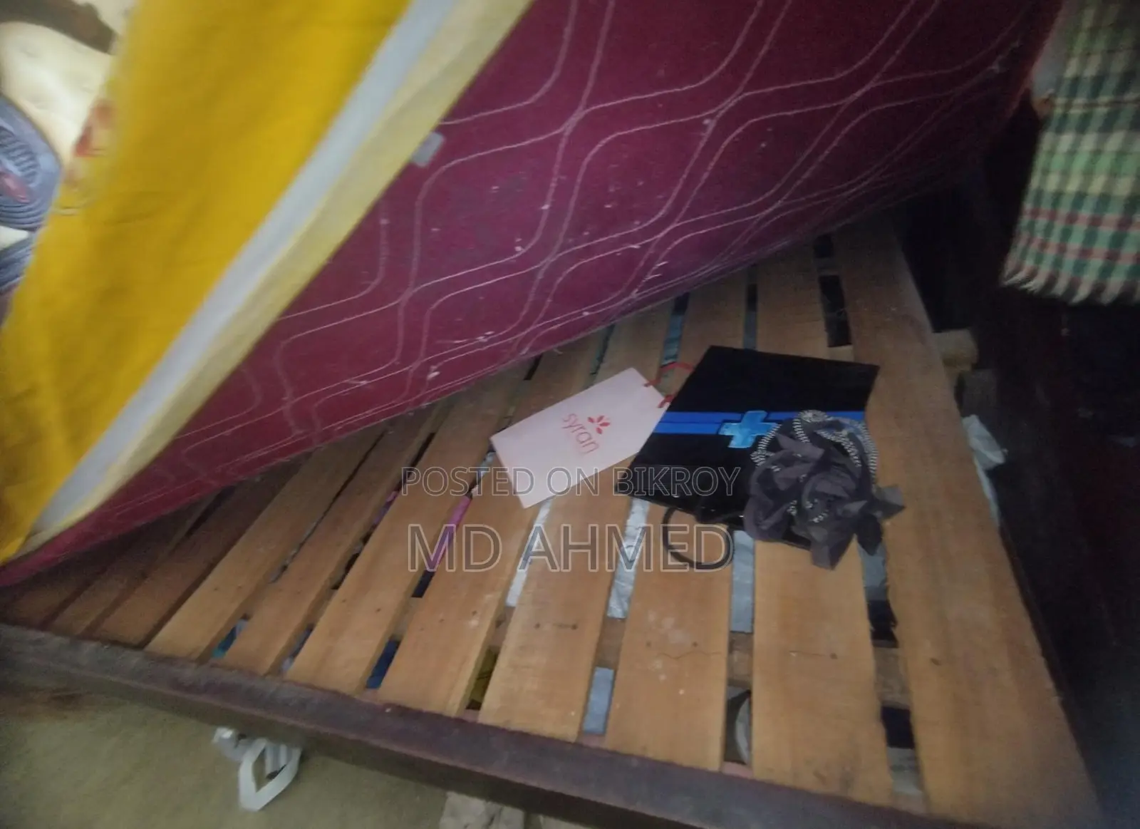 Bed and Wardrobe