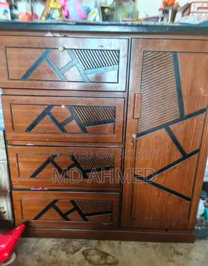 Bed and Wardrobe