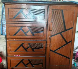 Bed and Wardrobe