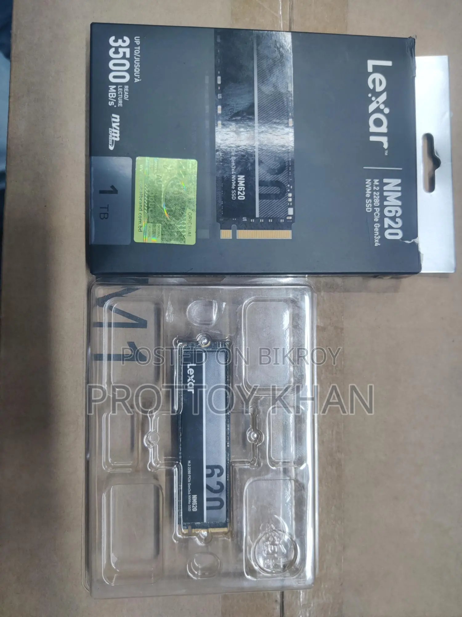 Lexar NM620 1TB NVMe SSD