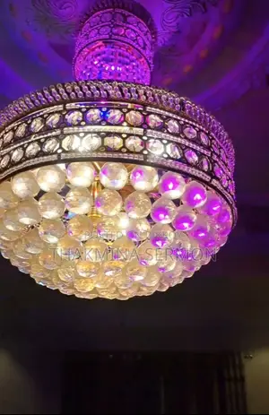 Two large chandeliers for sale.
