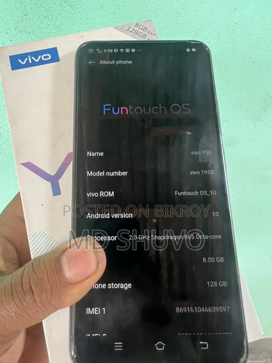 Vivo Y50 (Used)
