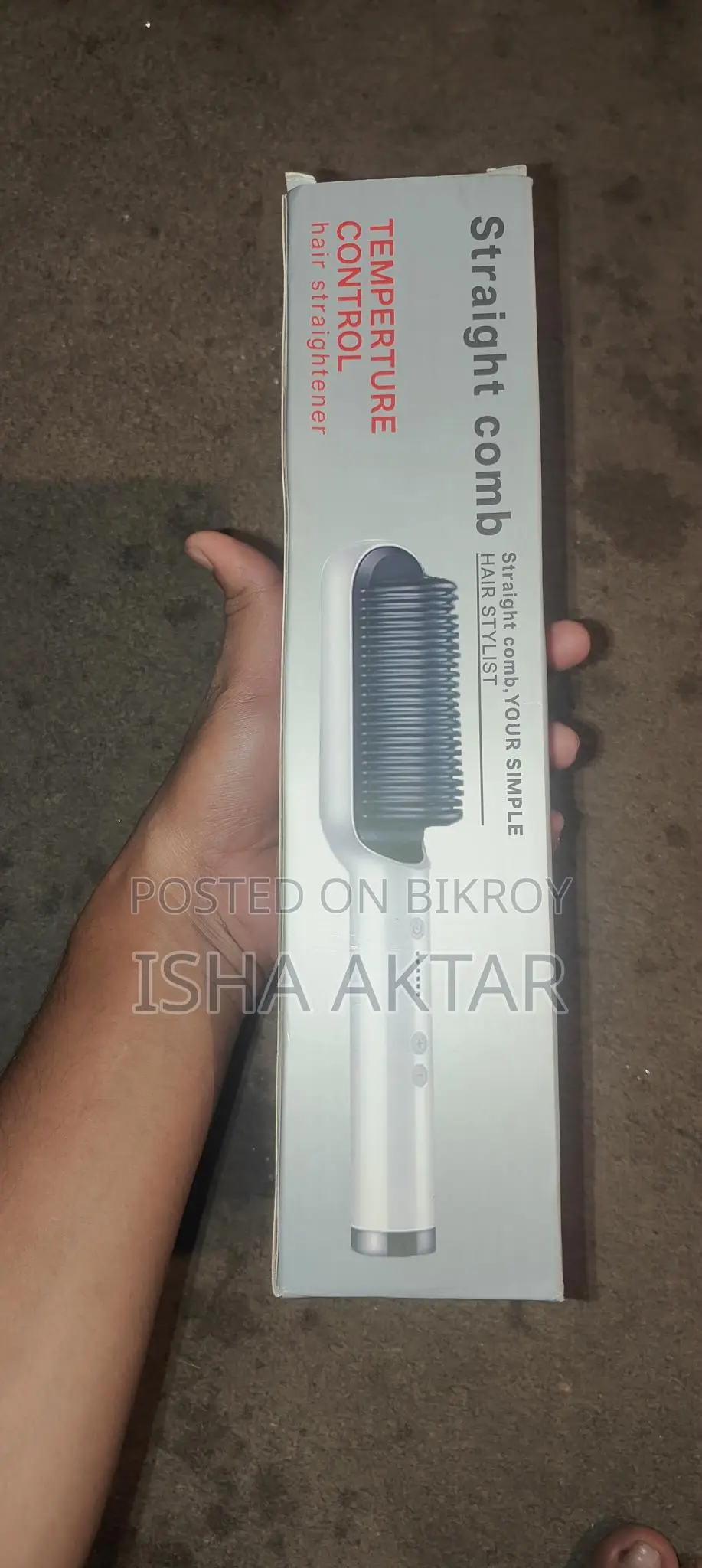 Hair Straightening Machine