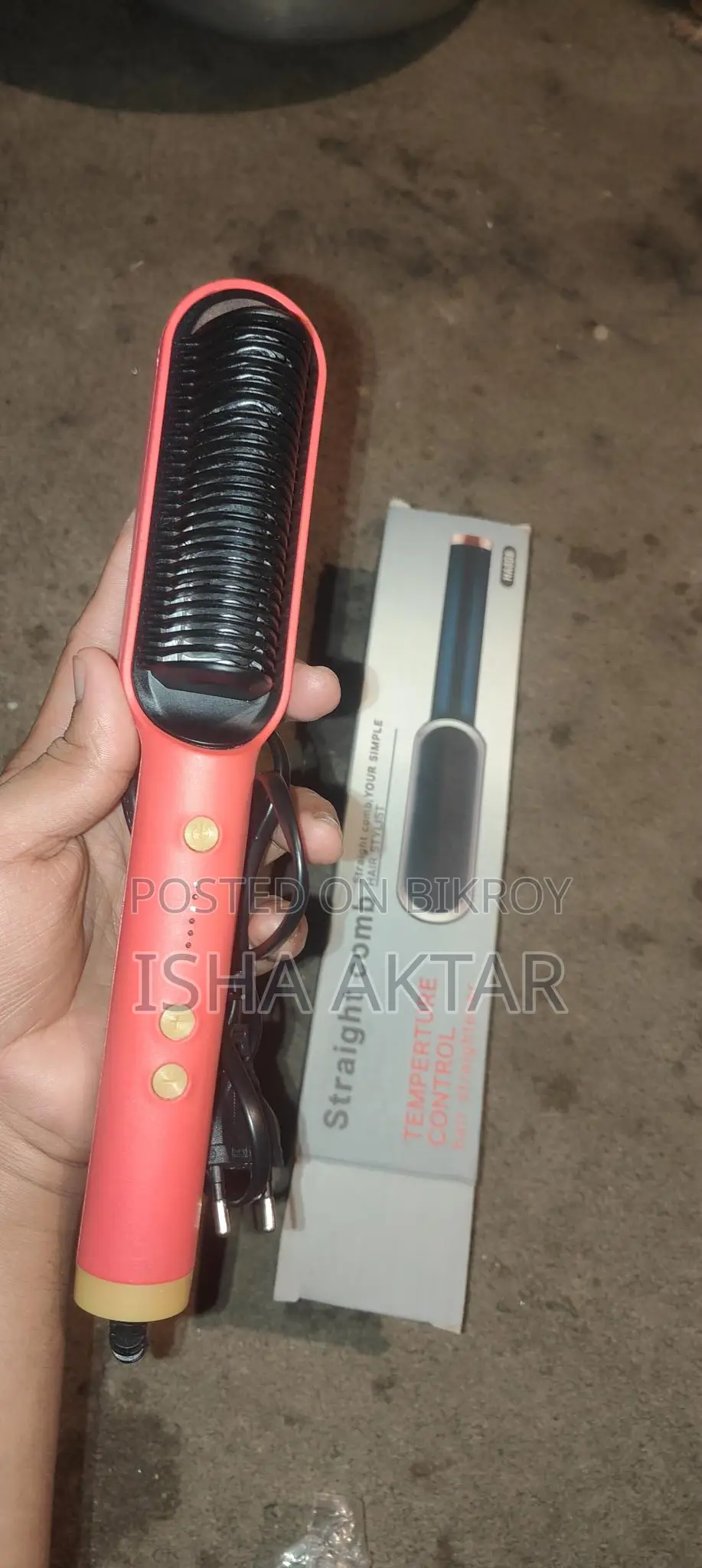 Hair Straightening Machine