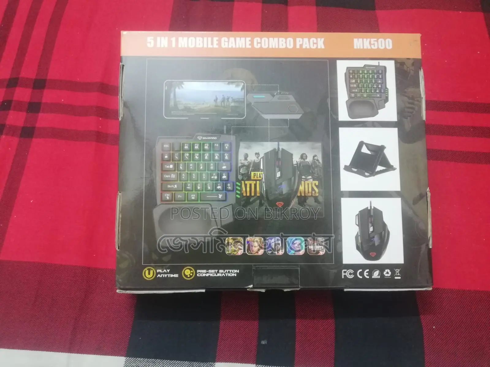 ৫-ইন-১ মোবাইল গেম কম্বো প্যাক। MK500