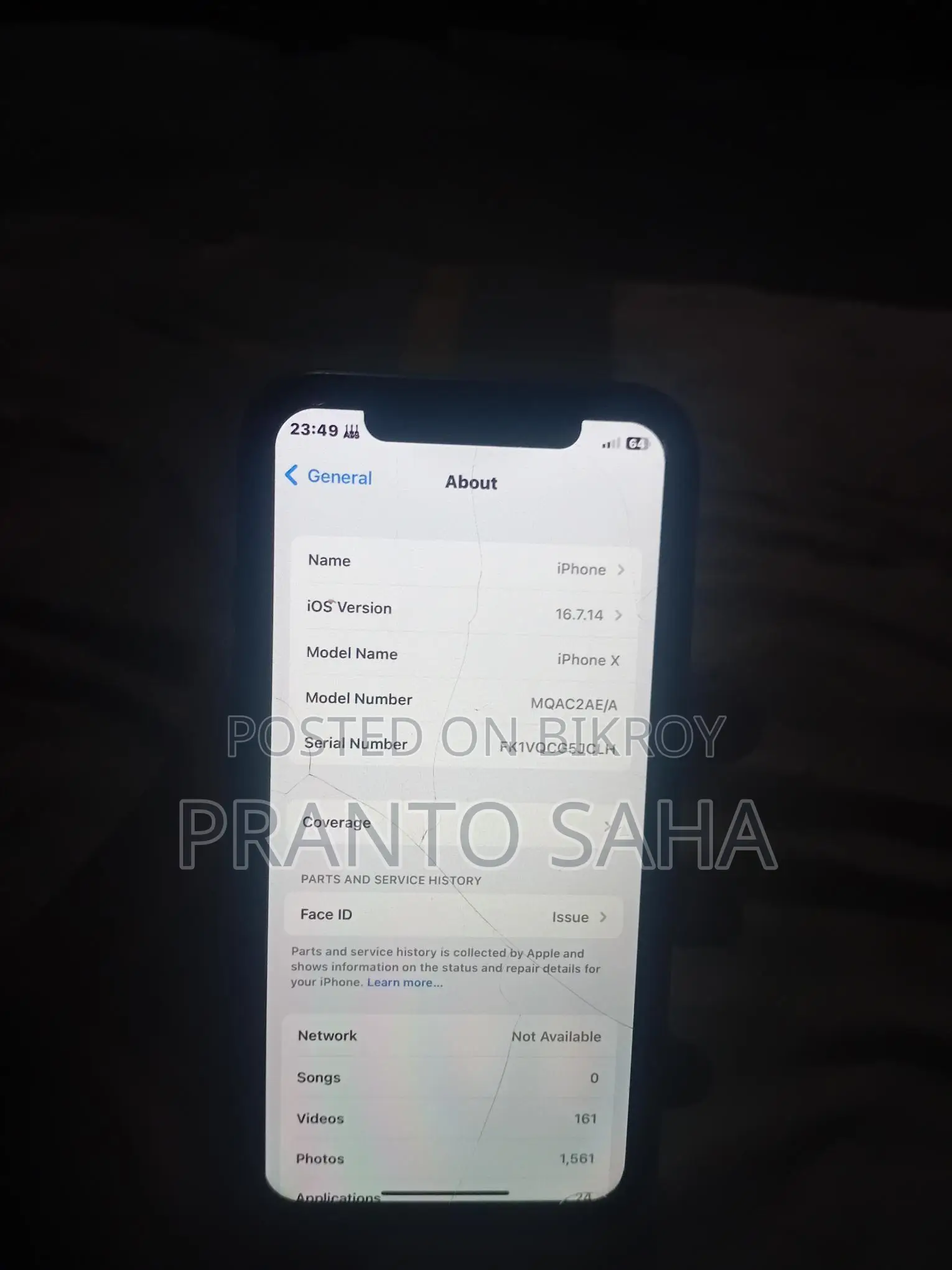 Apple iPhone X (Used)