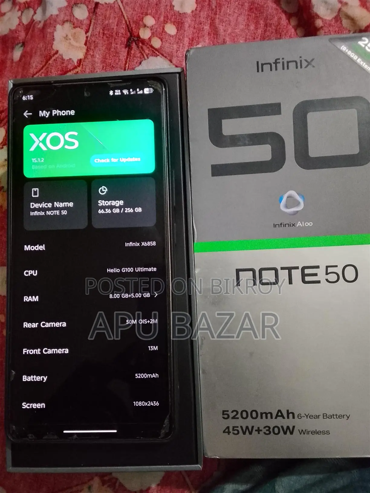 Infinix Note 50 (Used)