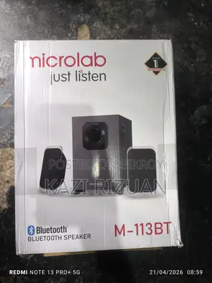 Microlab Bluetooth Speaker M113BT