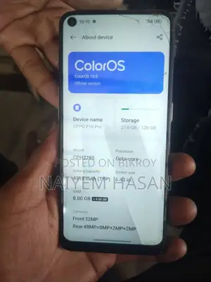 OPPO F19 Pro ভালো ফোন (Used)