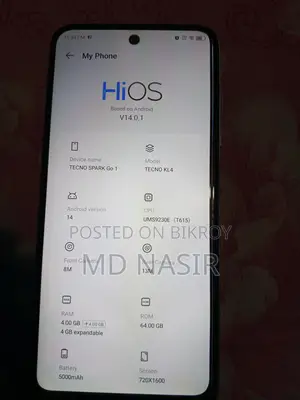 Tecno Spark Go 1 (Used)