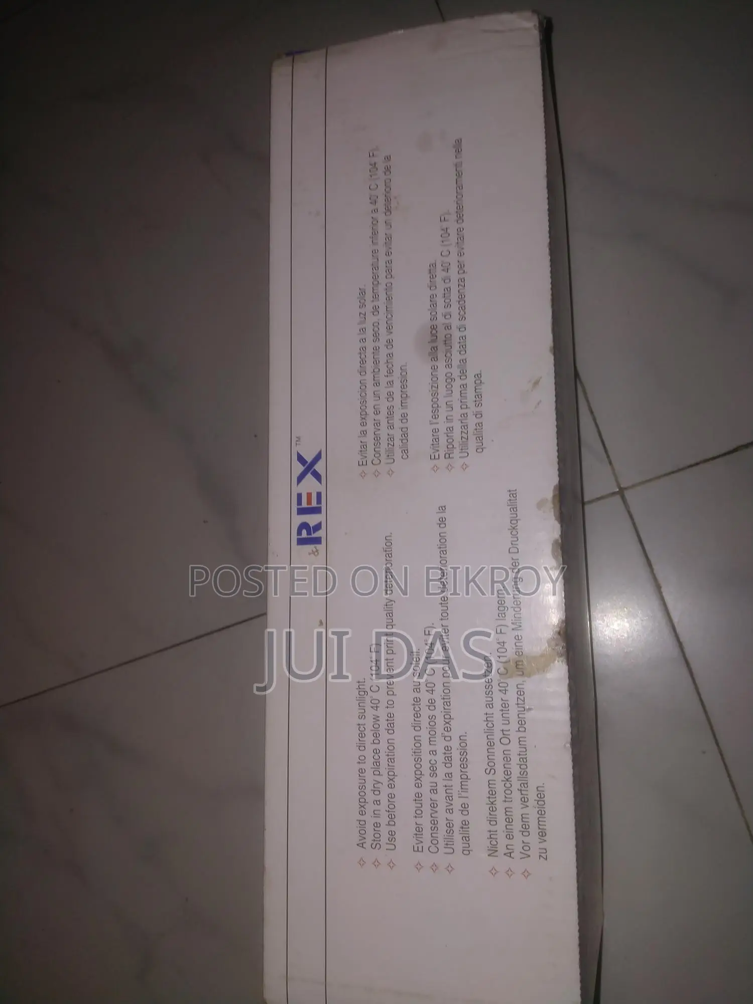 Rex Laser Printer Toner Cartridge